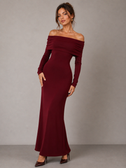 Damson Drape Bodycon