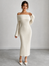 White Bardot Bodycon