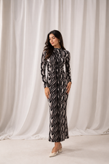 Zebra Noir Bodycon