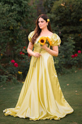 Sunset Flair Gown