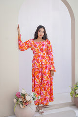 SUNSET BLOOM MAXI