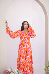 SUNSET BLOOM MAXI