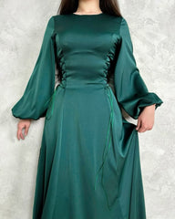 VELORA GREEN GOWN
