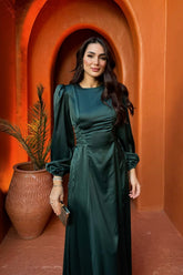 VELORA GREEN GOWN