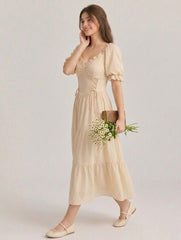 Honey Ruffle Frock