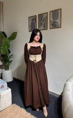 Cinnamon Lace Frock