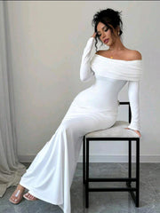 Radiance Off-Shoulder Gown