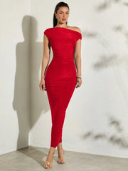 Fiery Elegance Dress