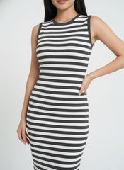 Sleek Stripe Bodycon