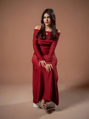 Damson Drape Bodycon official Facebook shoot 5