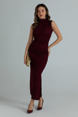 Mythic Merlot Dress