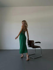 LUSTROUS LUXE SILK BODYCON