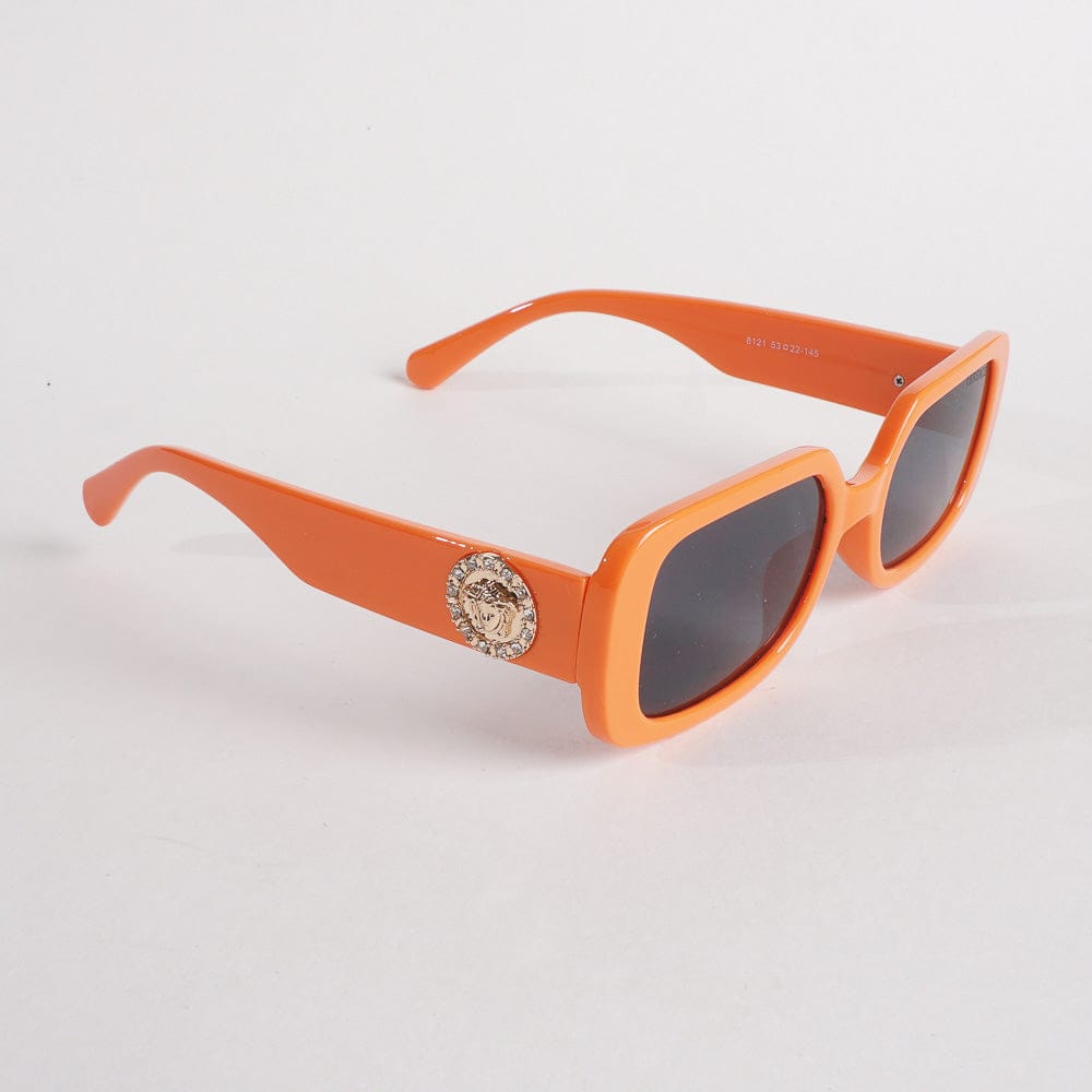 Ava Orange Frame Sunglasses - Veer Clothing