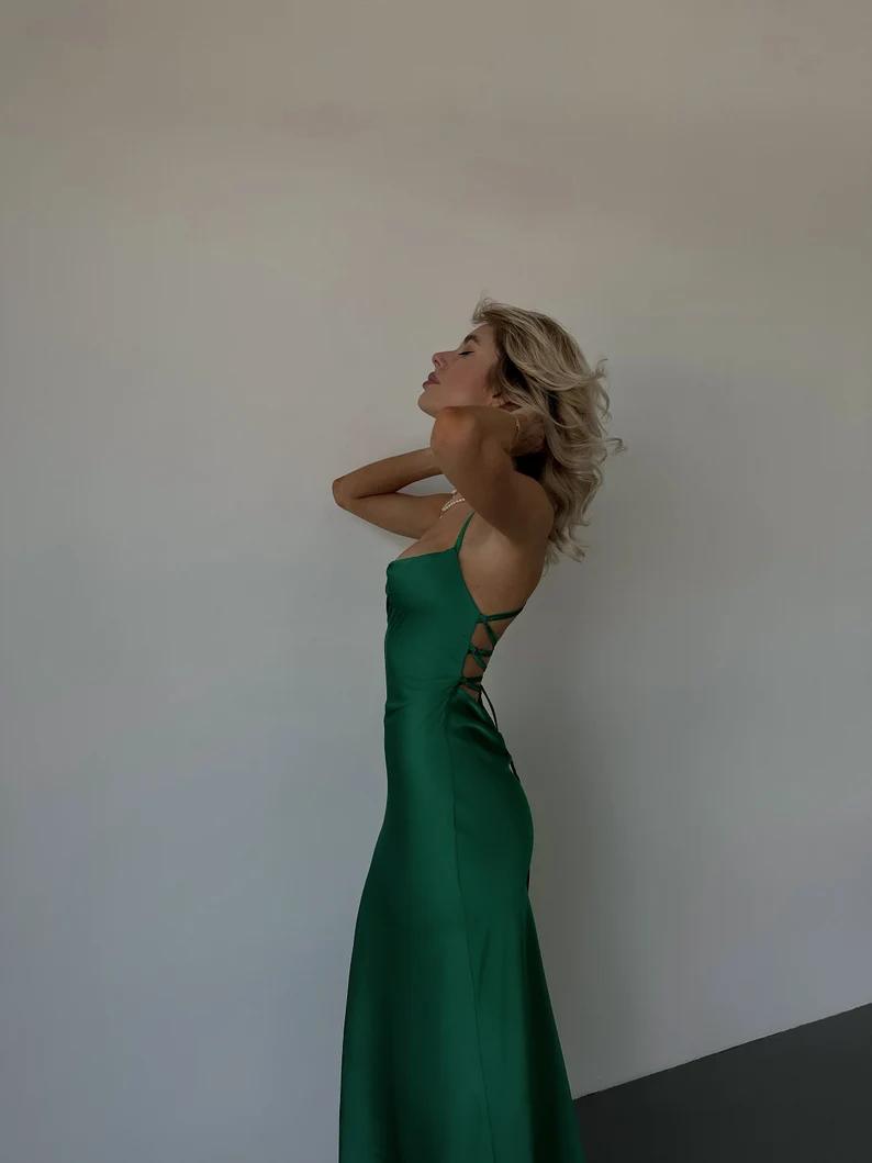 LUSTROUS LUXE SILK BODYCON