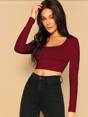 Rich Burgundy Tank Top