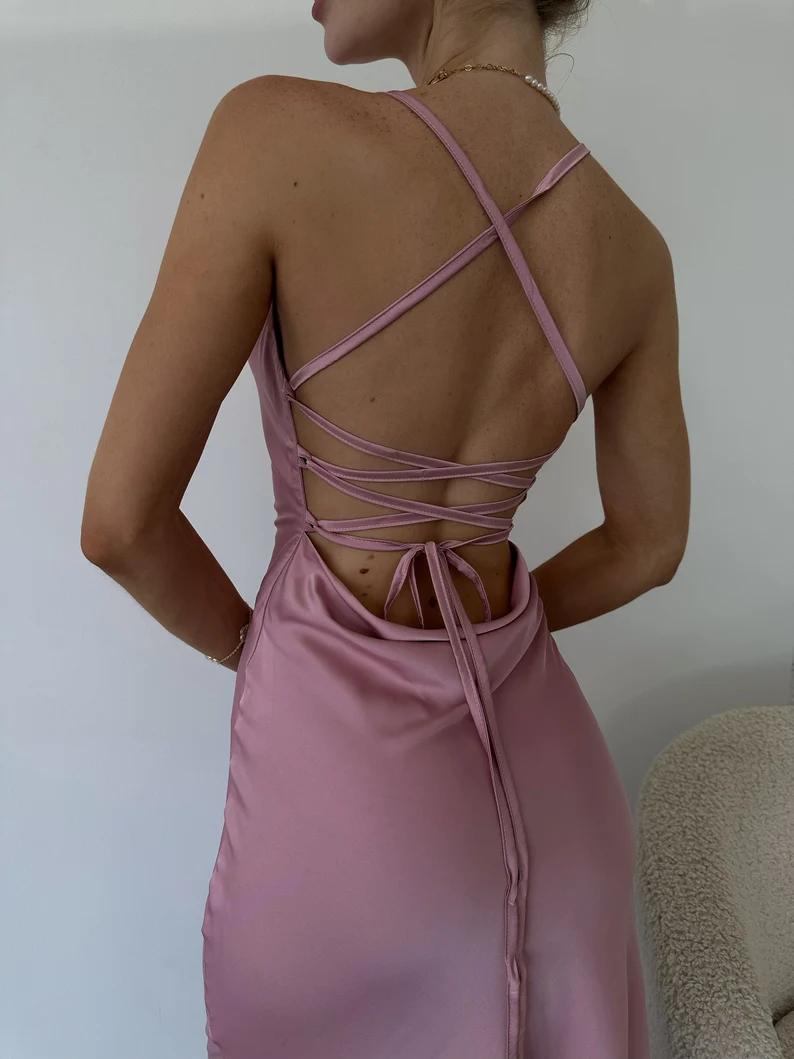 LUSTROUS LUXE SILK BODYCON