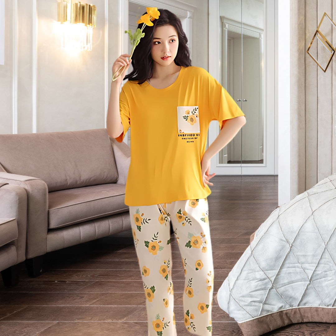 SUNFLOWER PJs SET