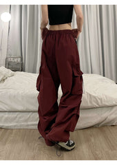 Red Hiphop Trouser - Veer Clothing