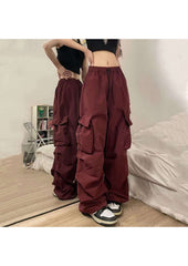 Red Hiphop Trouser - Veer Clothing