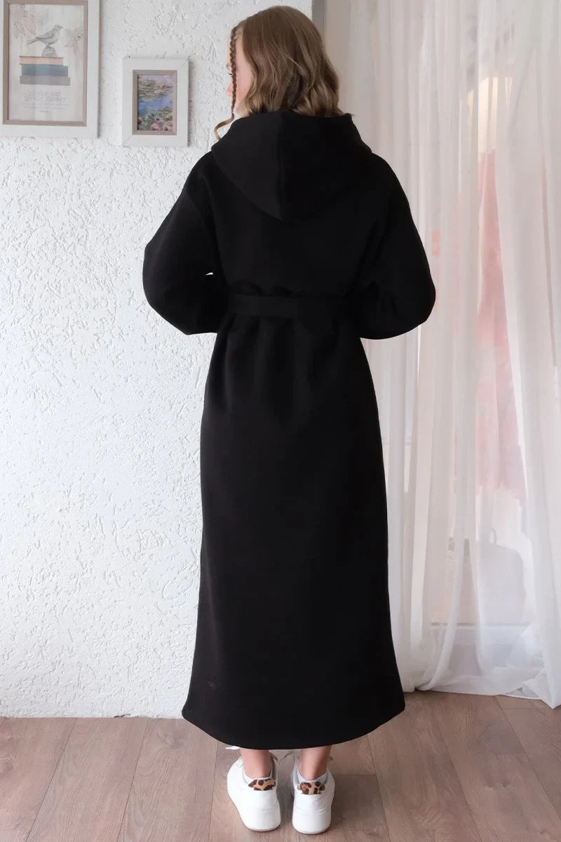 Versatile Modest Hooded Maxi