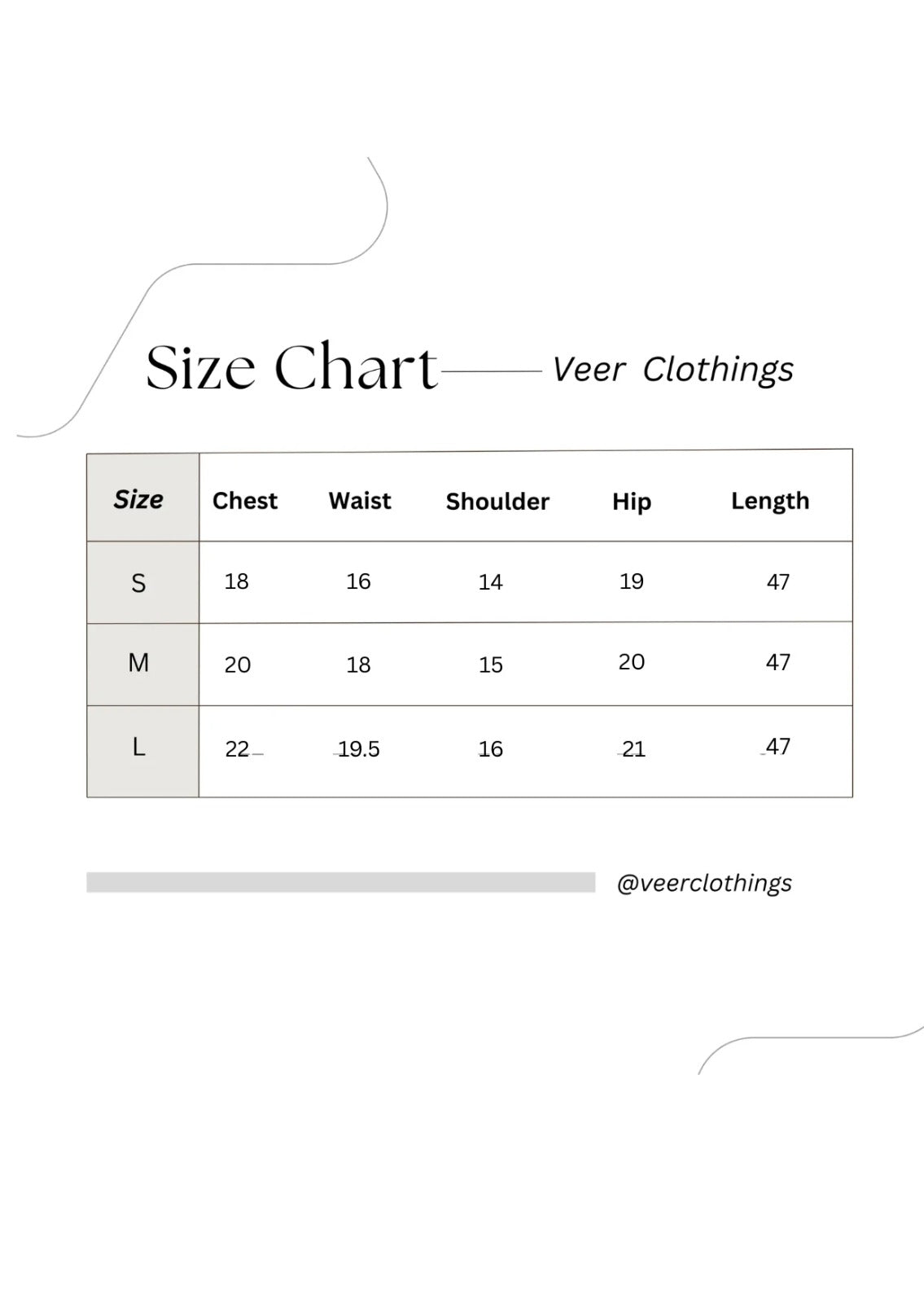 Size guide