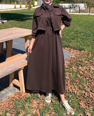 Chocolate Urban Luxe Maxi