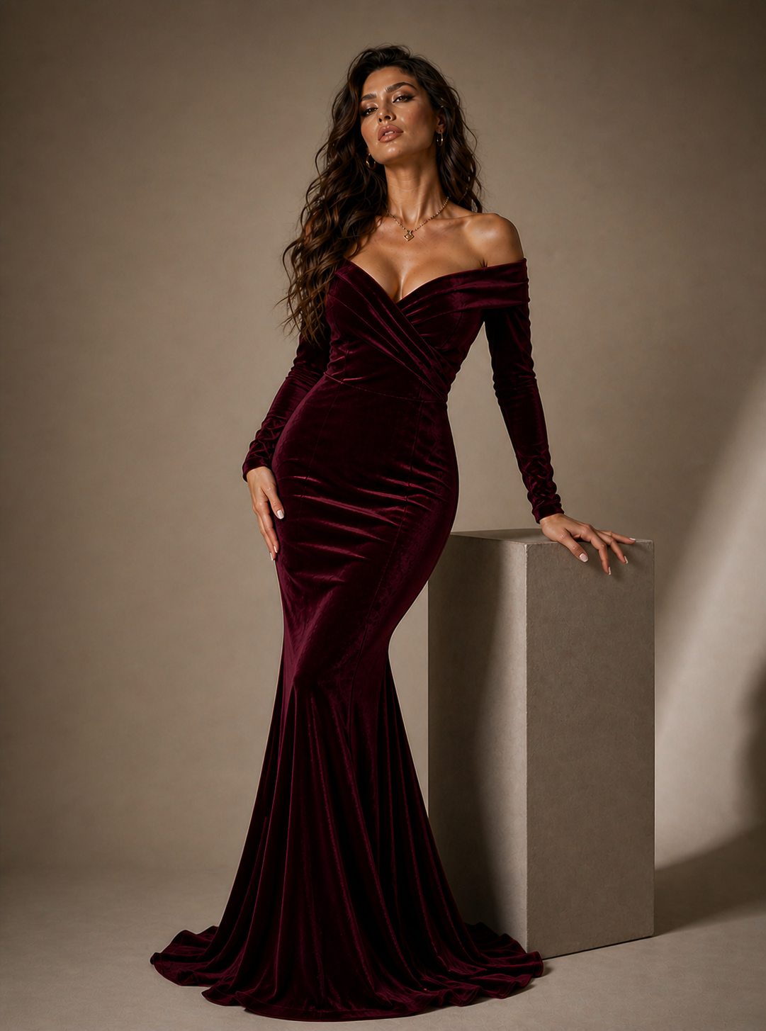 Noir Beauty Gown