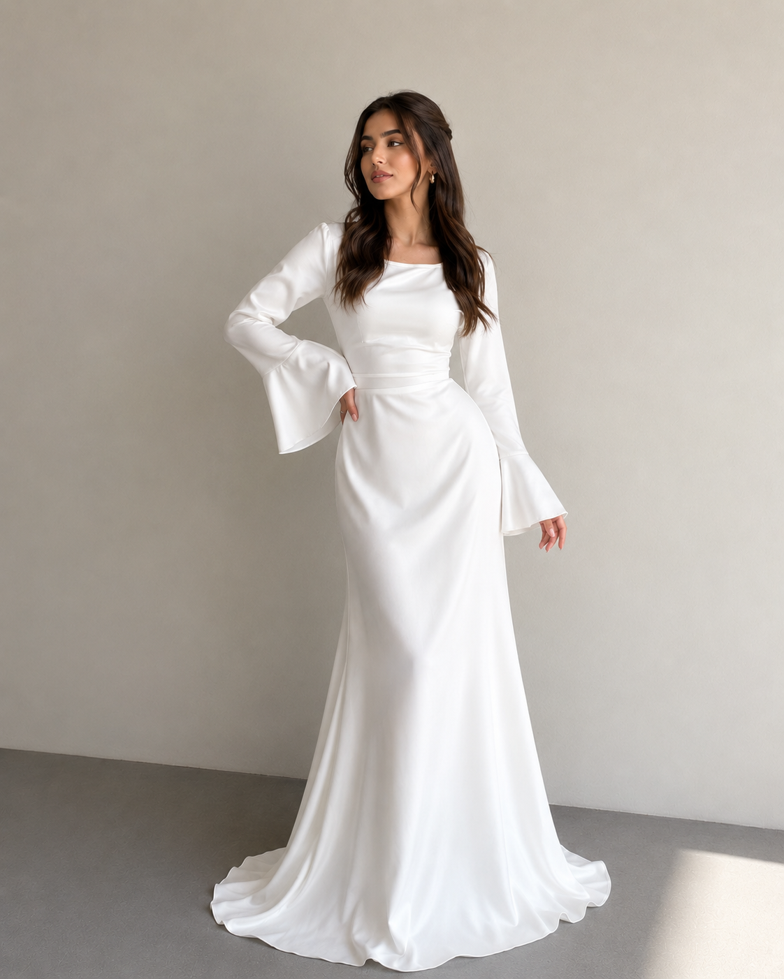 White Luxury Dress