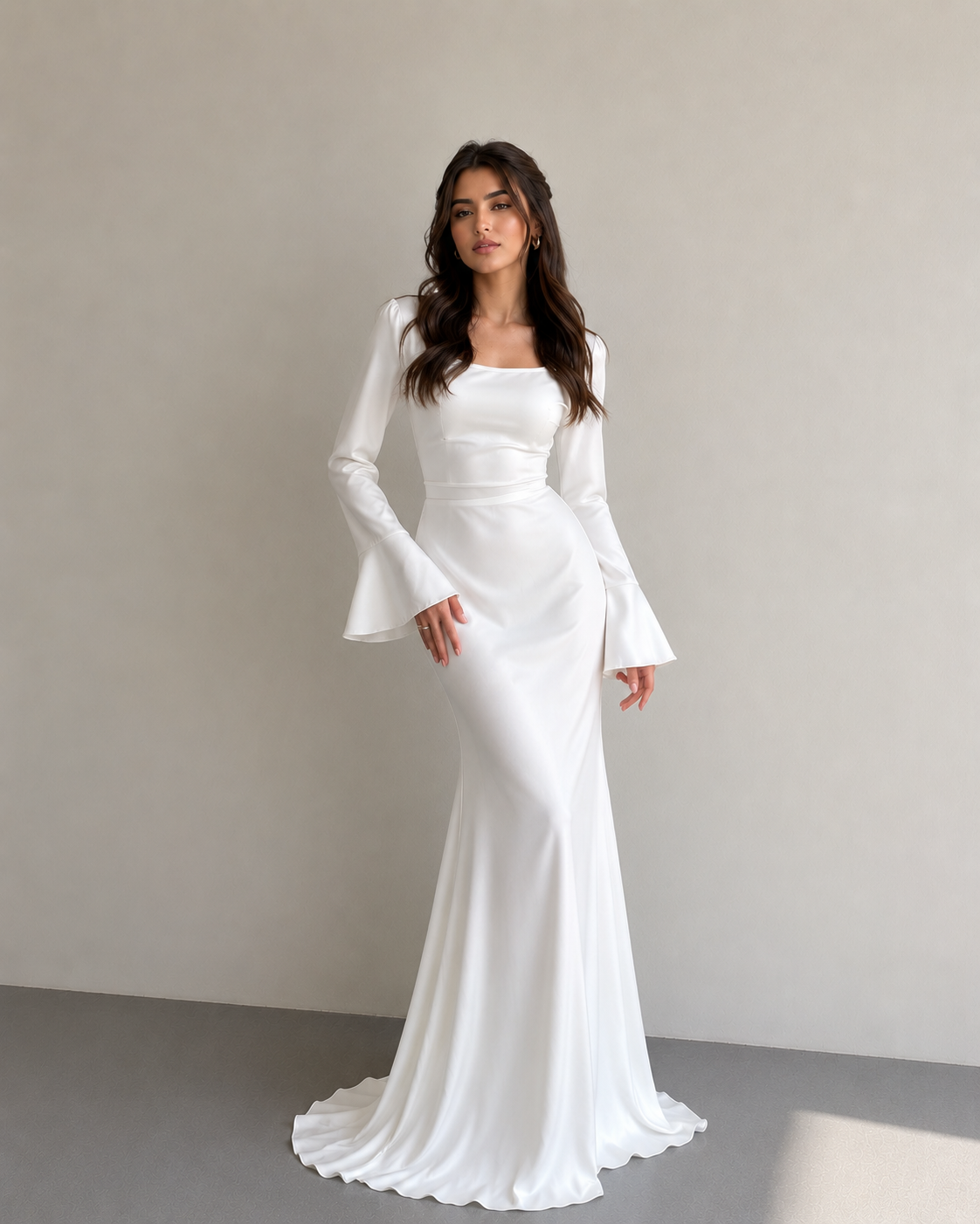 White Luxury Dress
