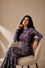 WILD ORCHID VIBE BODYCON