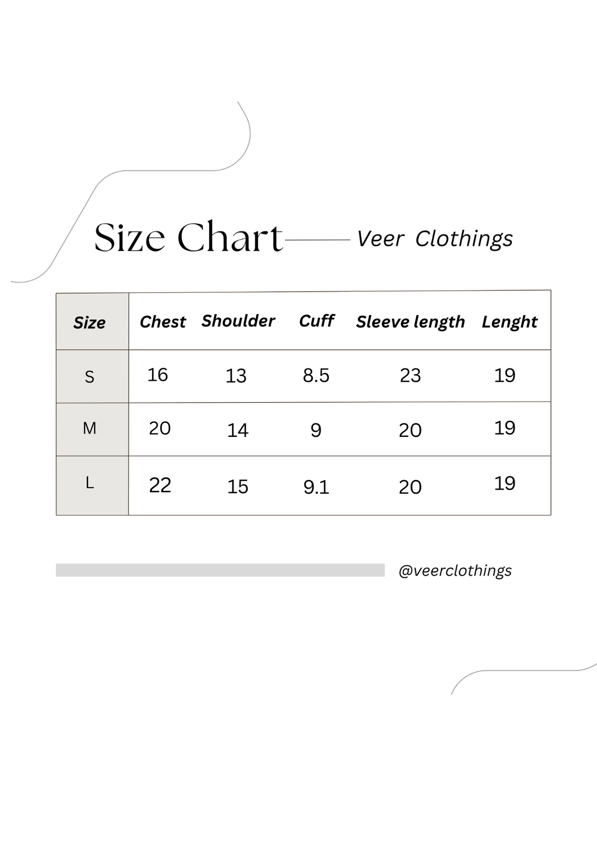 Size guide