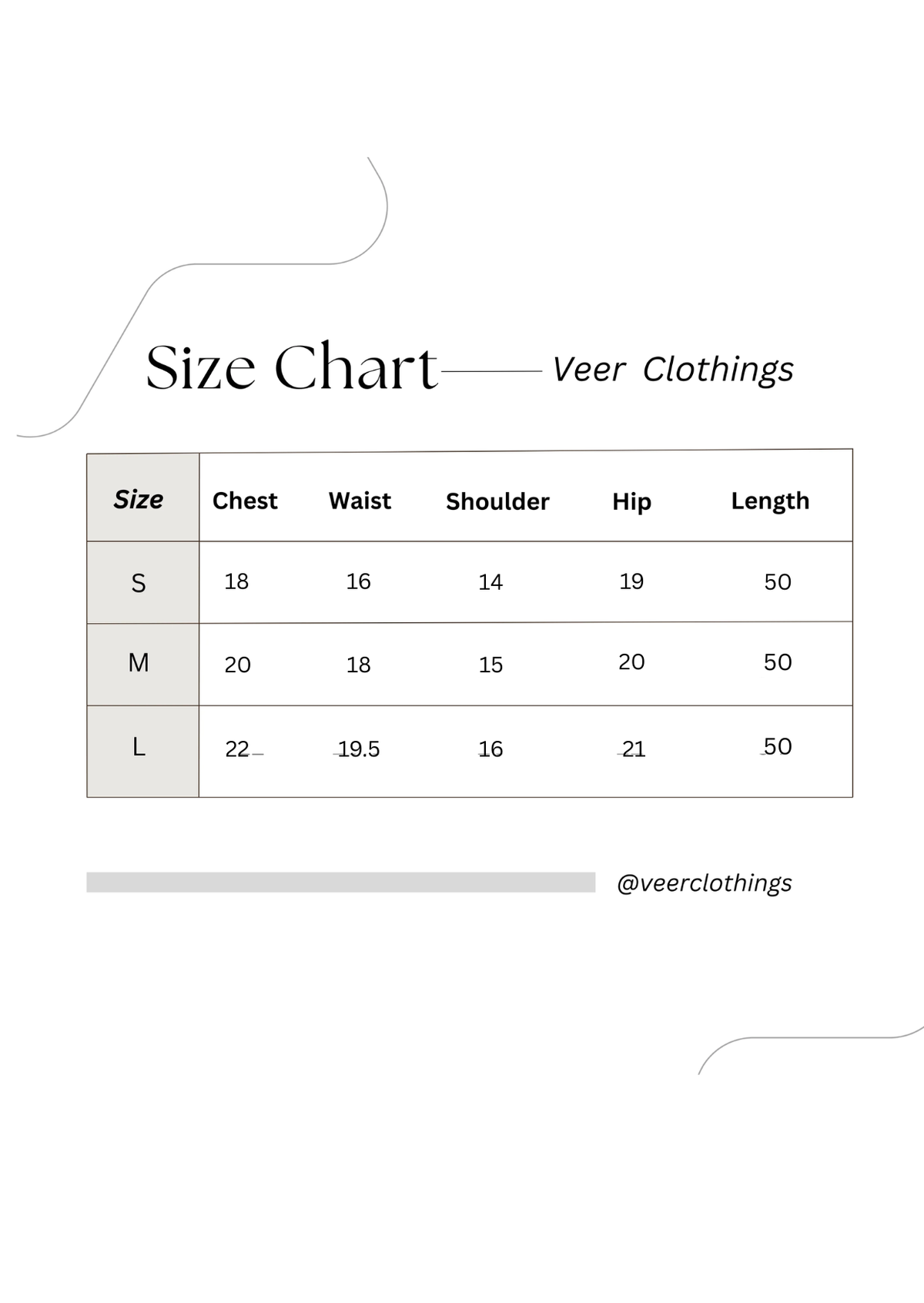 Size guide