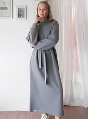 Versatile Modest Hooded Maxi