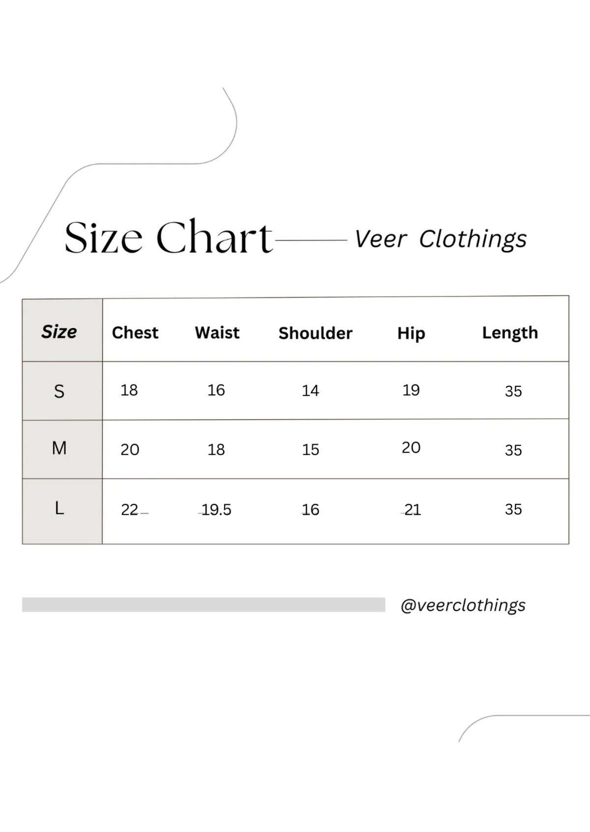 Size guide