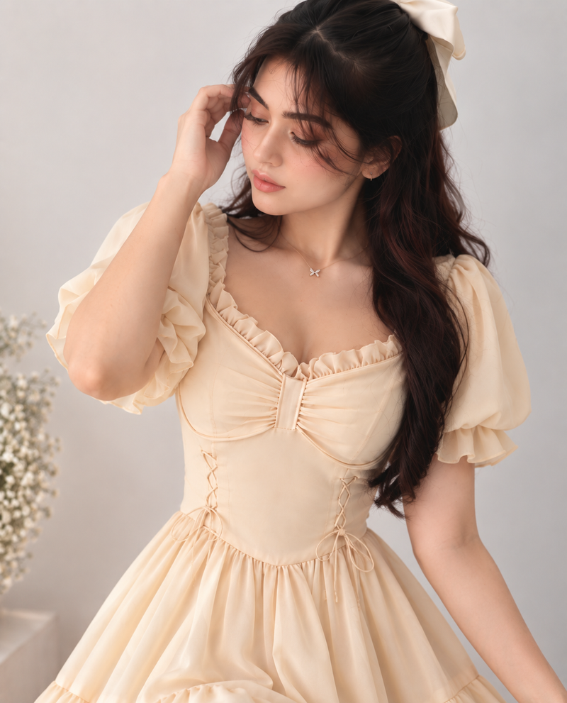 Honey Ruffle Frock