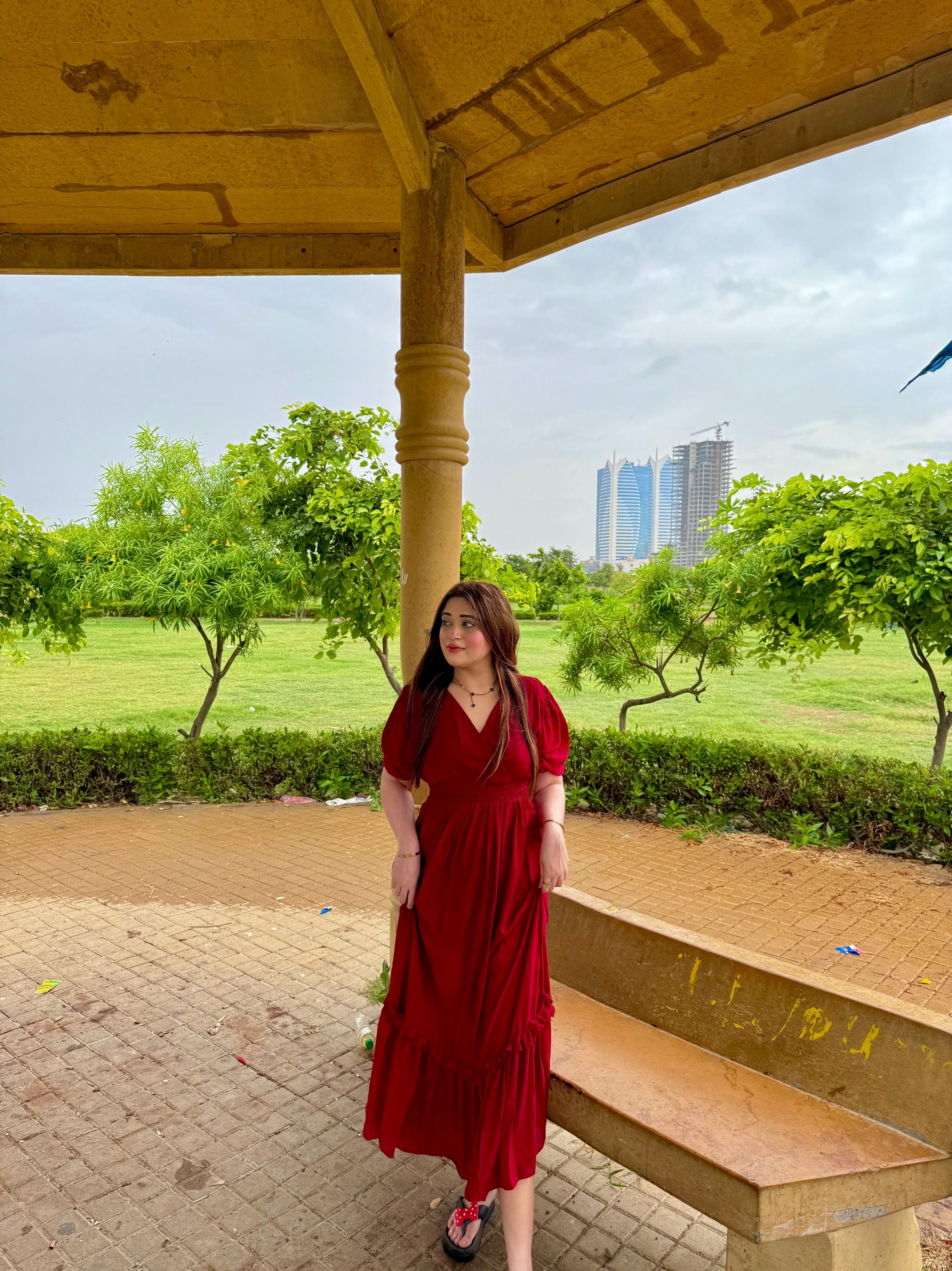 BLUSH MEADOWS FROCK