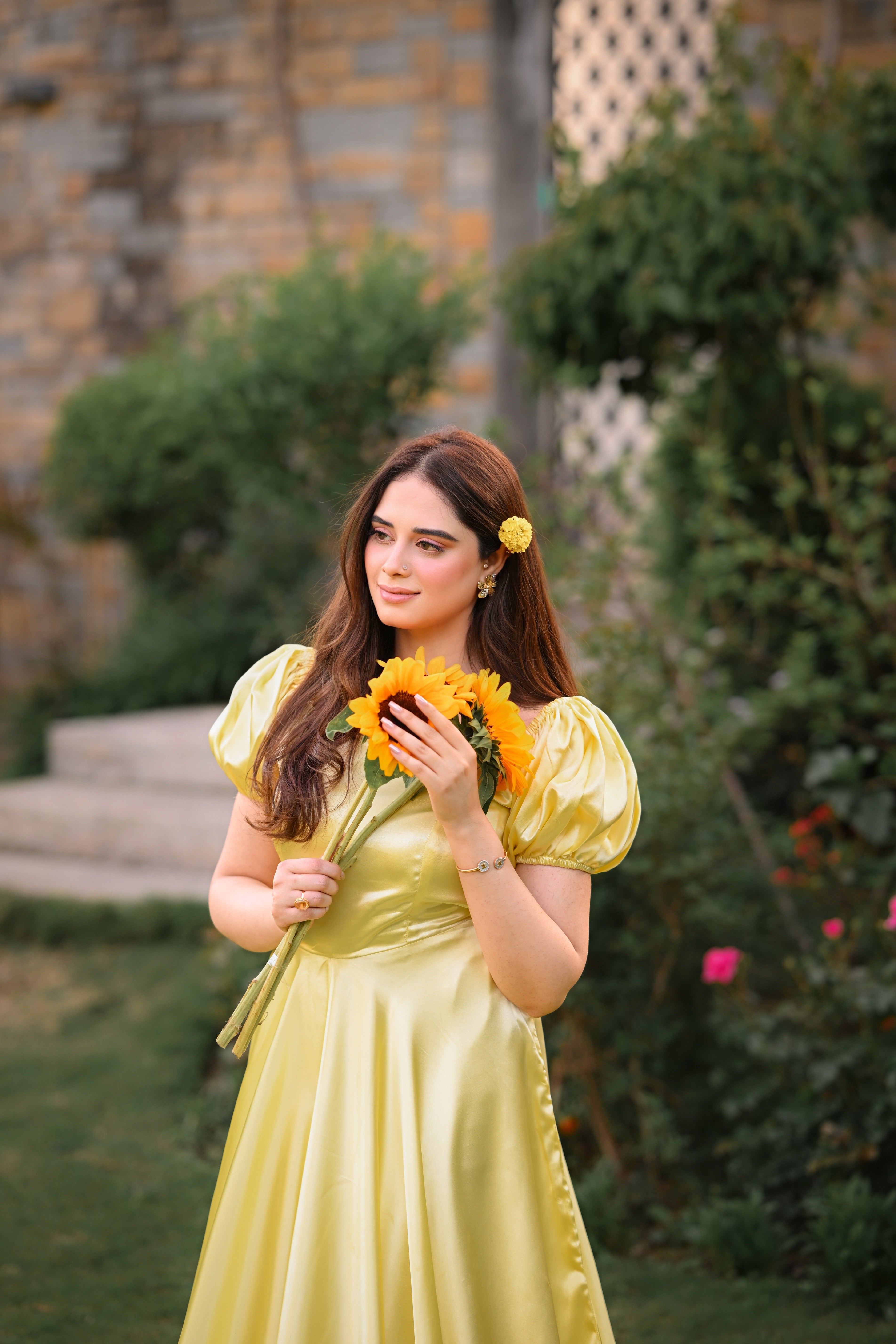 Sunset Flair Gown