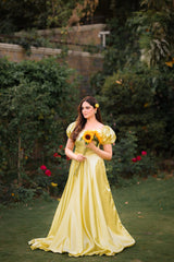 Sunset Flair Gown