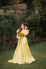 Sunset Flair Gown
