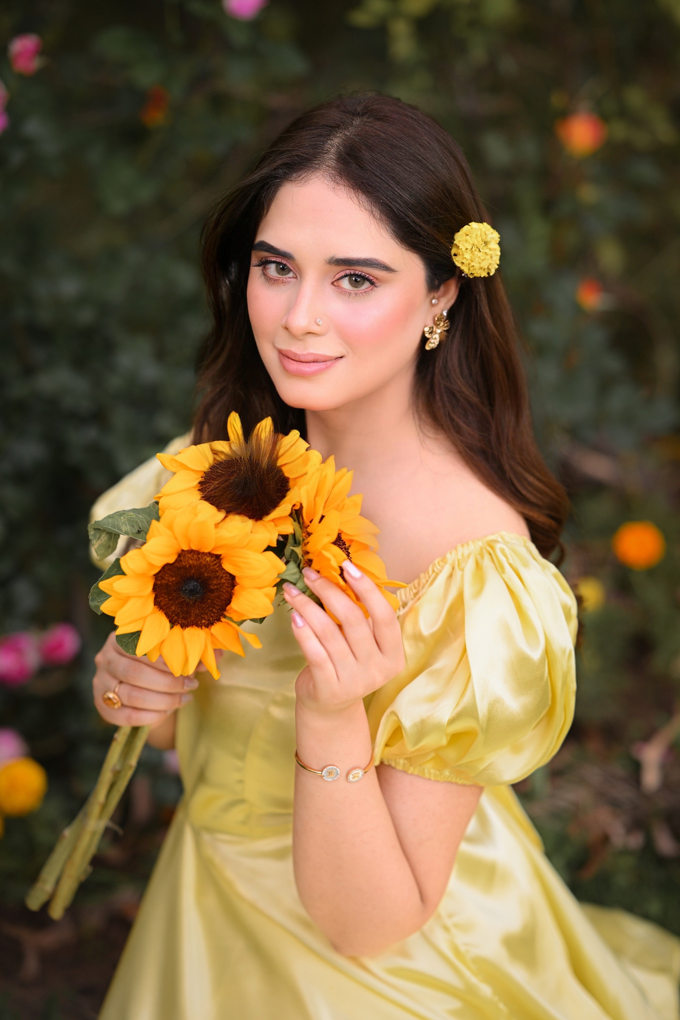 Sunset Flair Gown