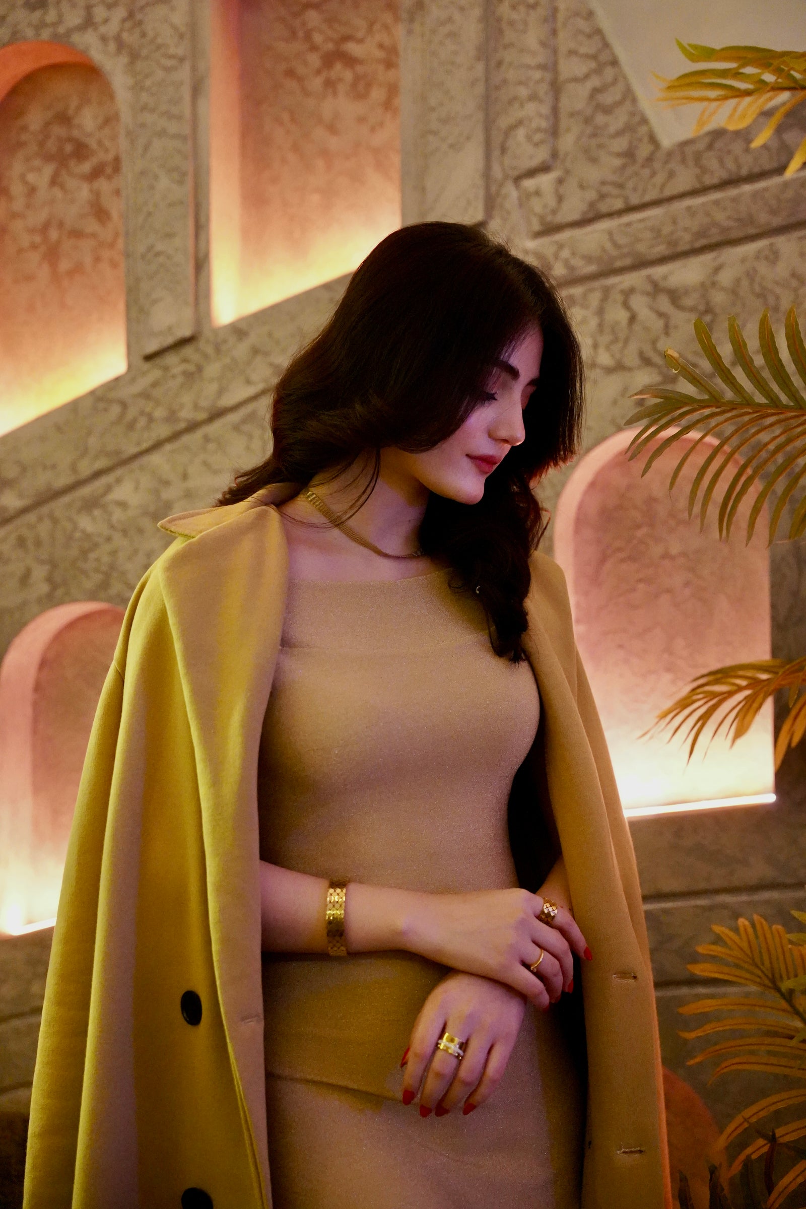 Moondust Gold Dress