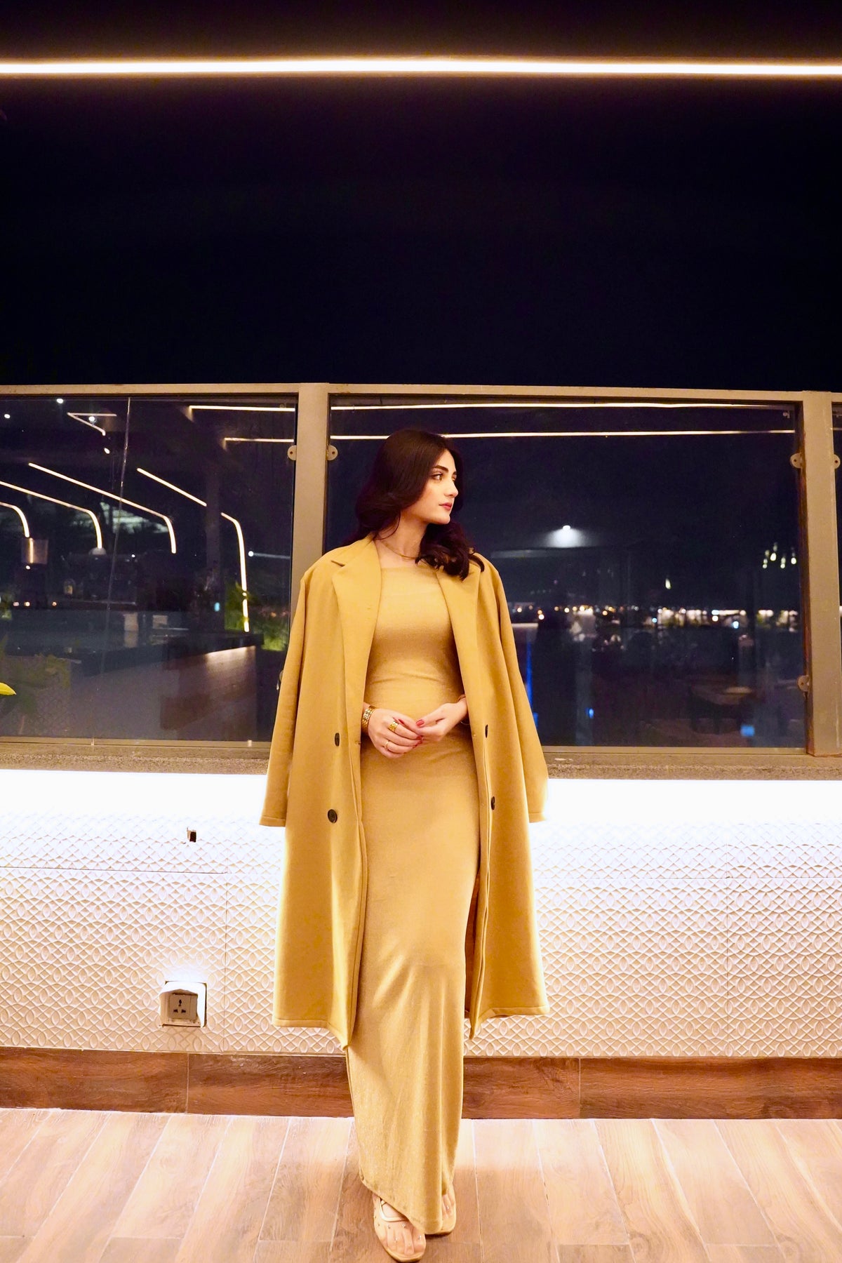 Moondust Gold Dress