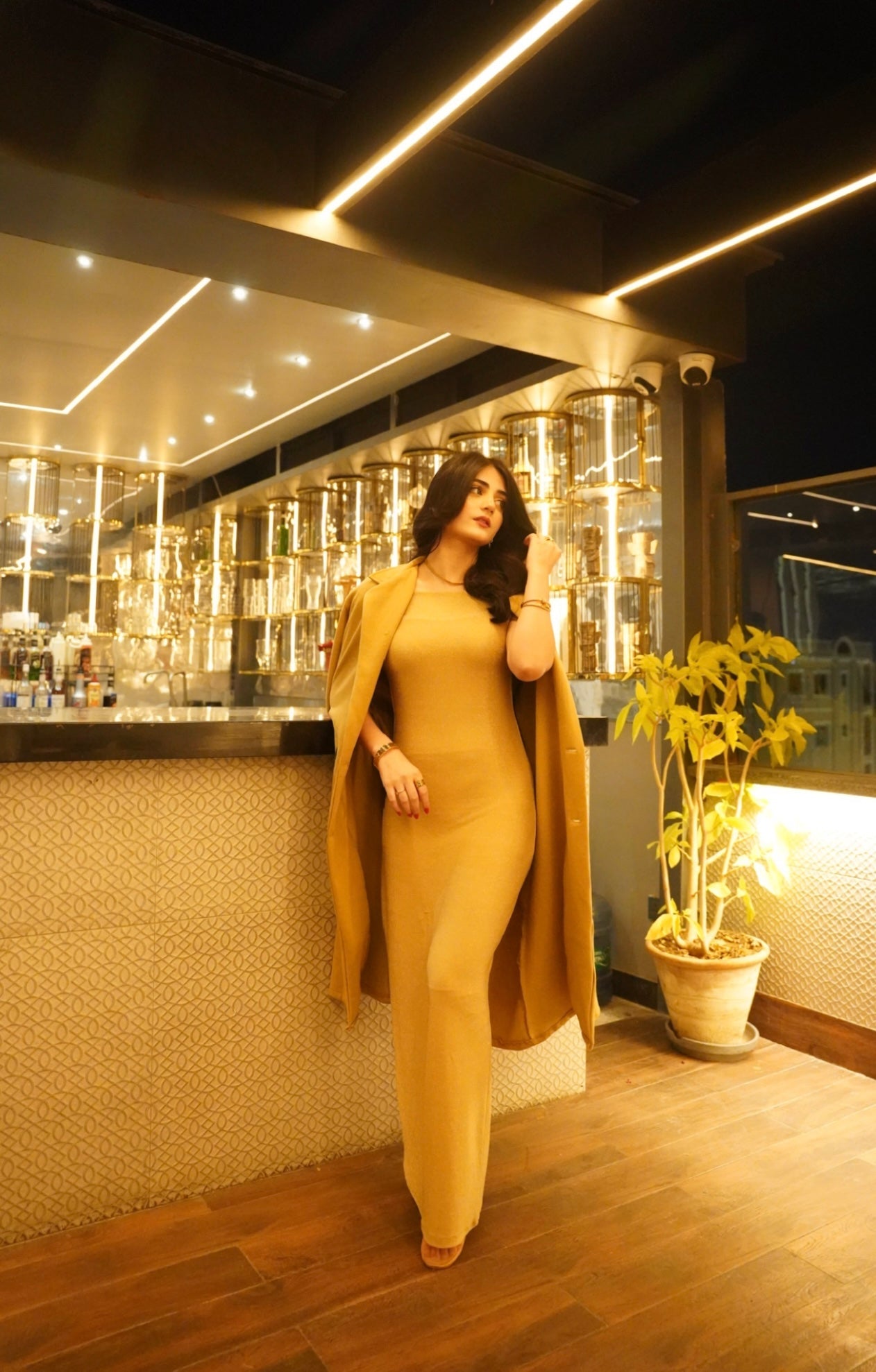 Moondust Gold Dress