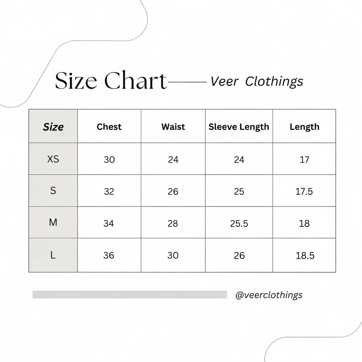 Size guide