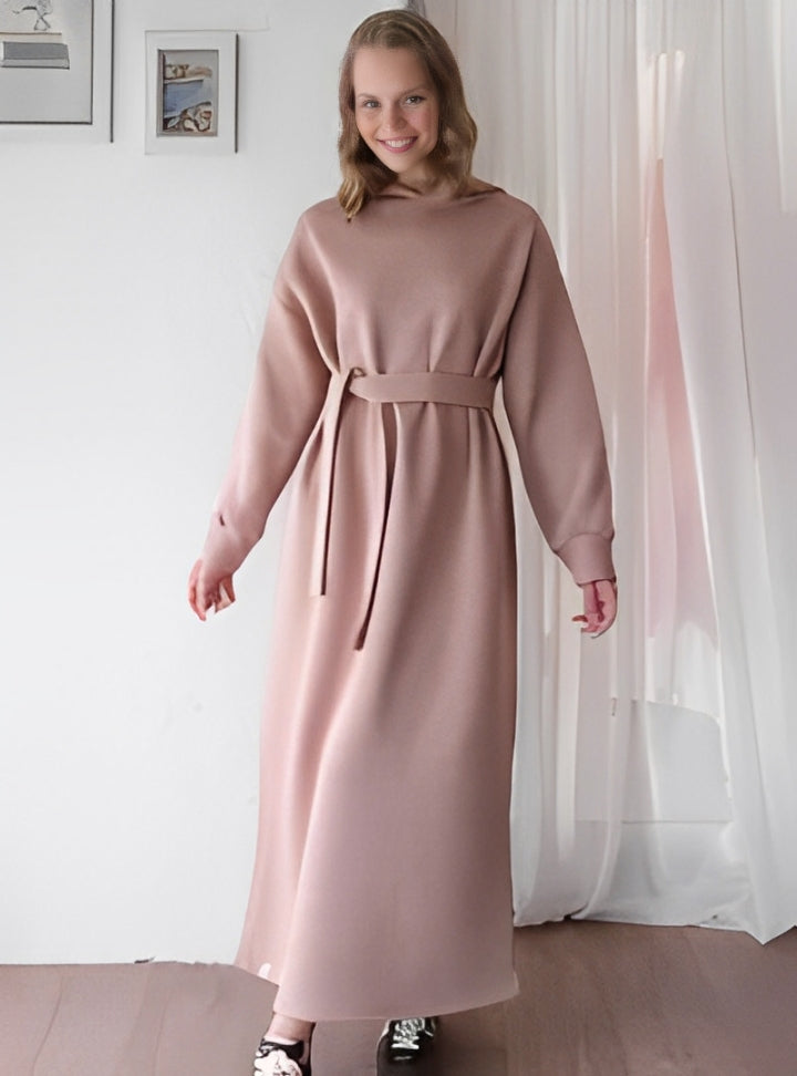 Versatile Modest Hooded Maxi