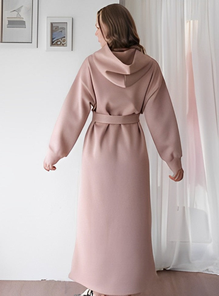 Versatile Modest Hooded Maxi