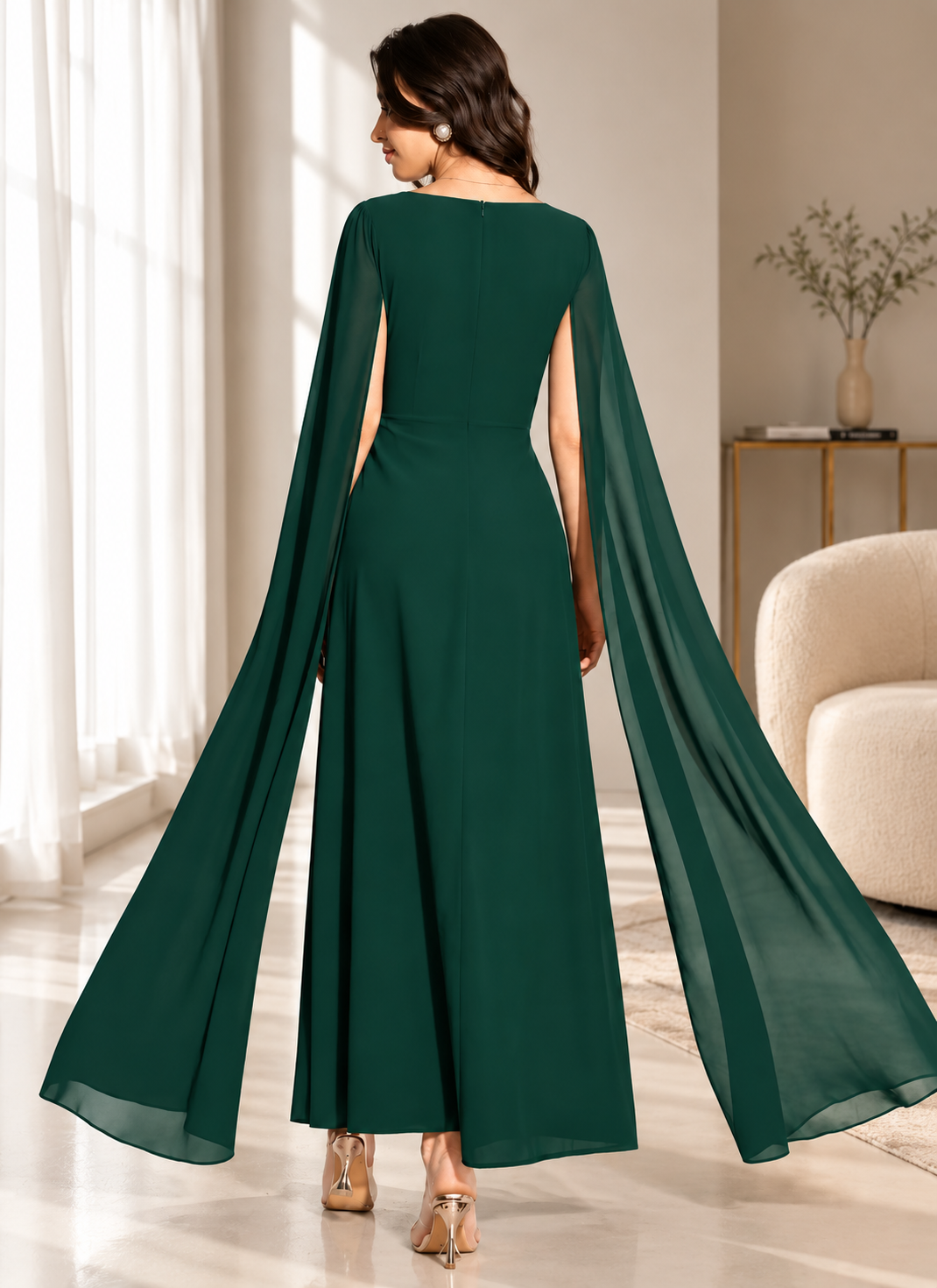 Prism Drape Frock