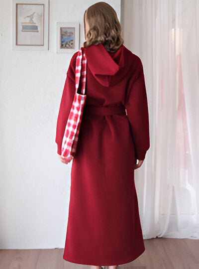 Versatile Modest Hooded Maxi