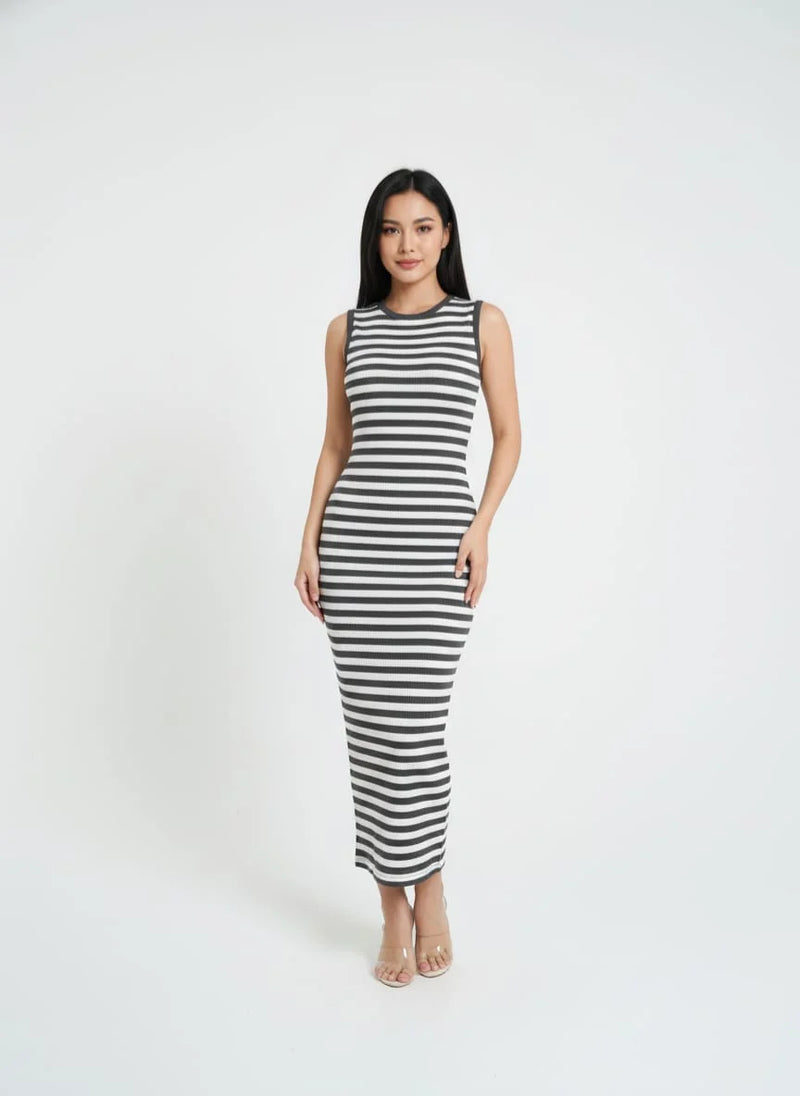 Sleek Stripe Bodycon