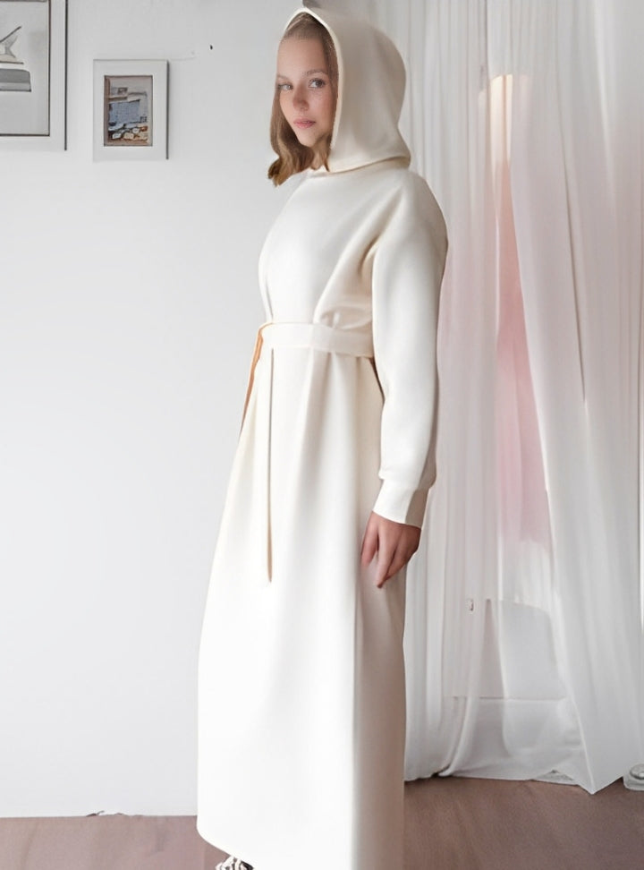 Versatile Modest Hooded Maxi